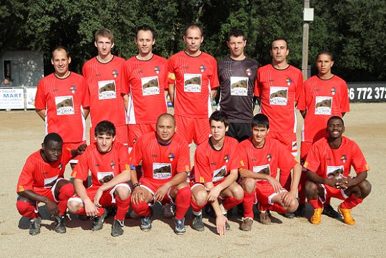 Equip del partit C.F. Cistella - U.E. Figueres